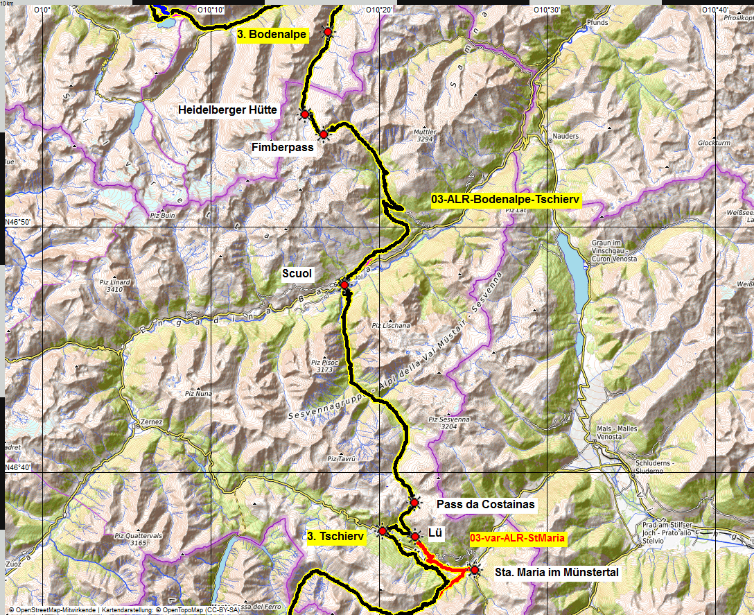 03 map albrecht route