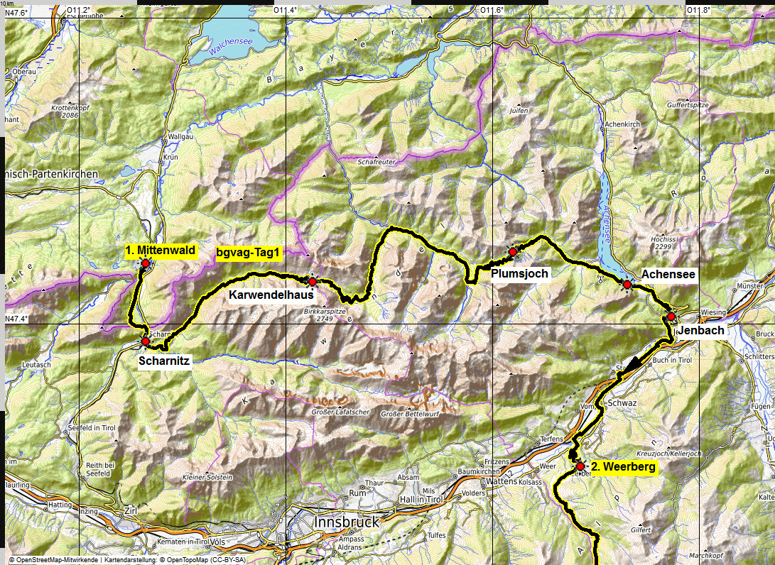 01 Karwendel Brenner Route