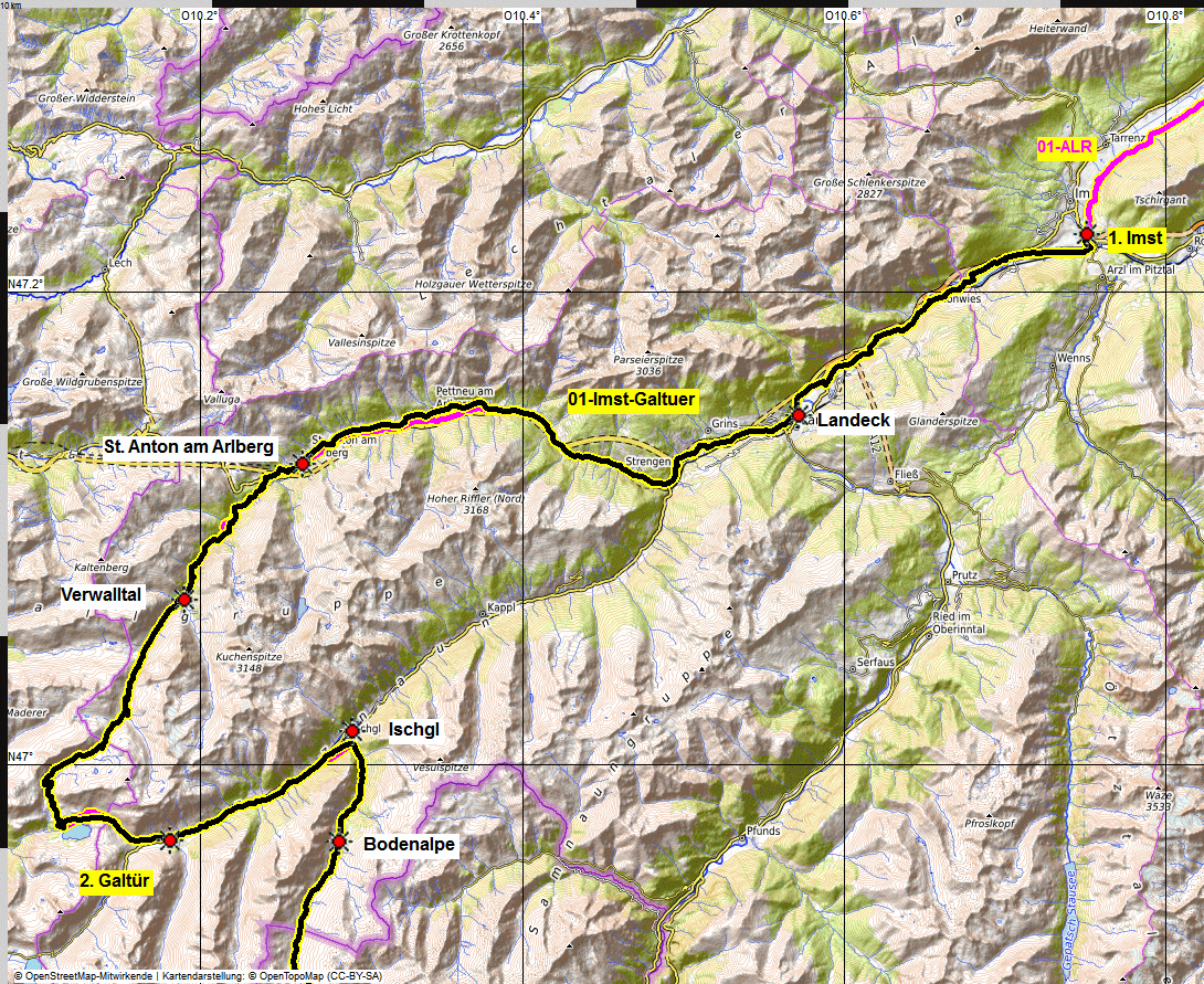 01 map albrecht route uina