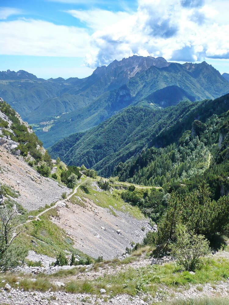 Monte Zugna - Holy Trail zum Passo Buole