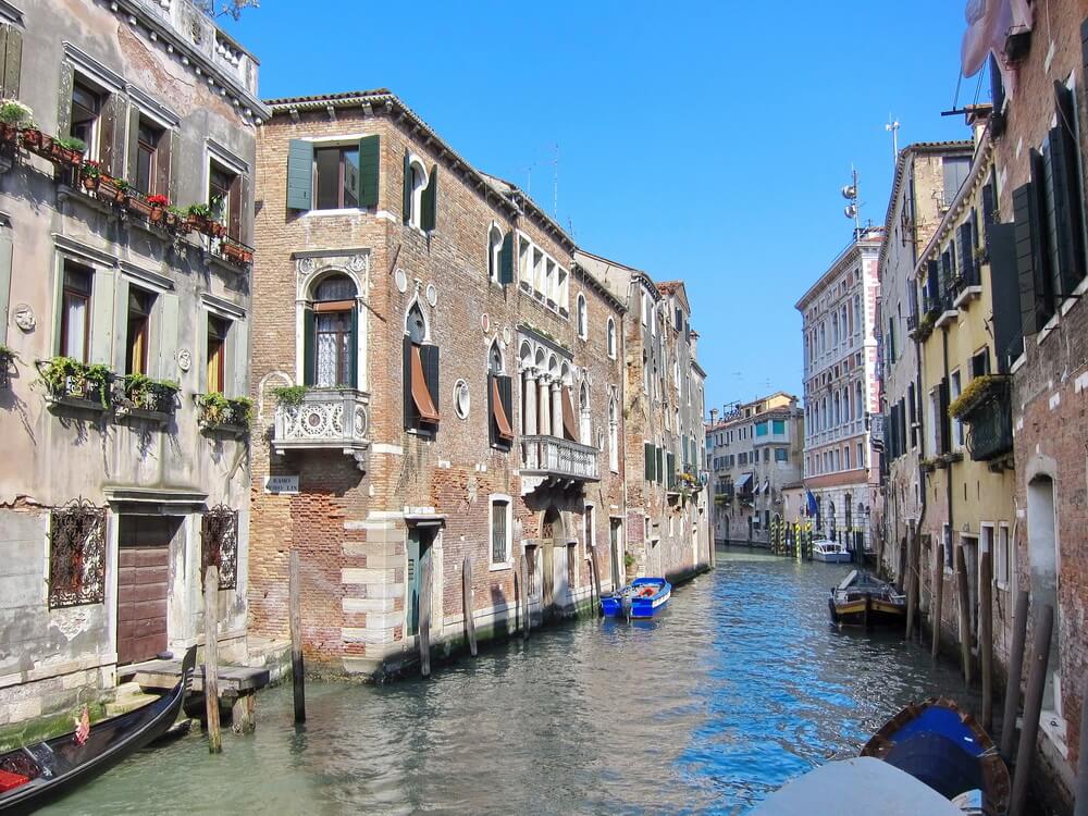 Impressionen Venedig: kleine Kanäle