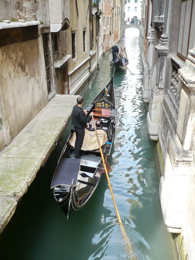 Impressionen Venedig: Gondeln