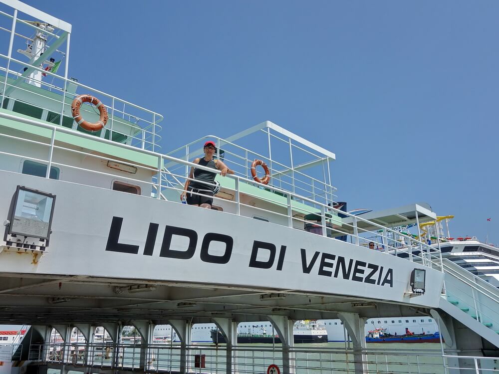Fähre von Punta Sabbioni zum Lido di Venezia