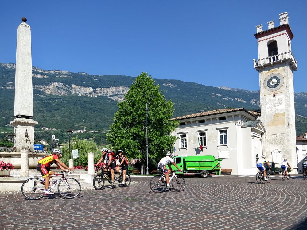 Rovereto - Italien ist das Land der Rennradfahrer.