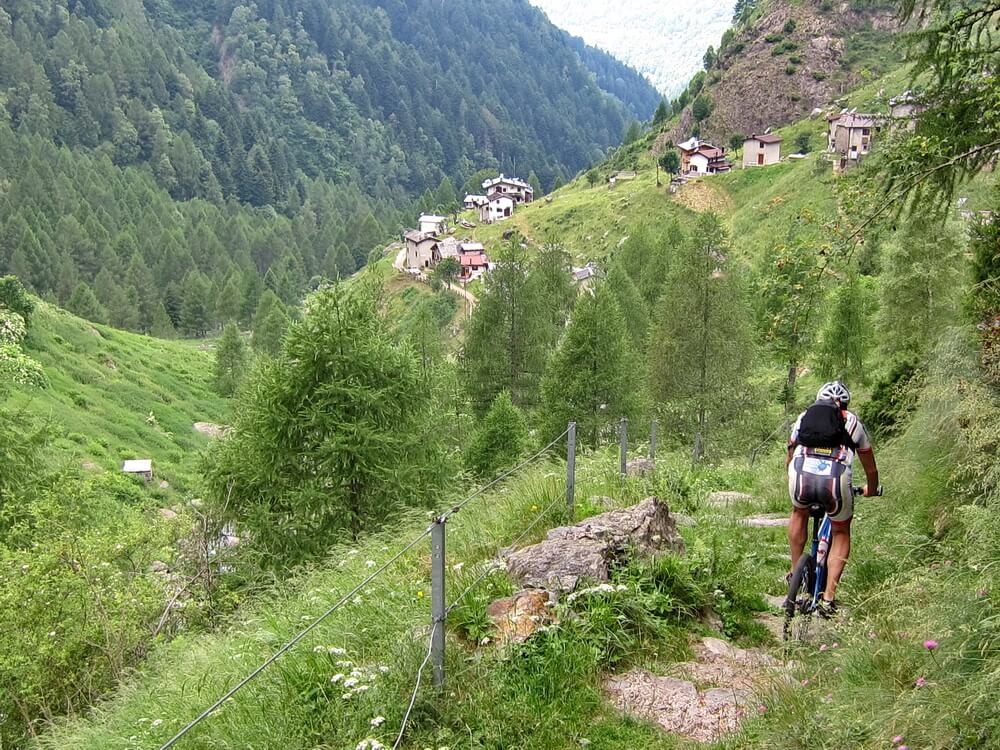 Trail zur Alpe di Forno