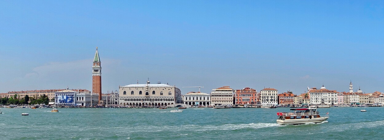 Venedig: Blick zum Markusplatz