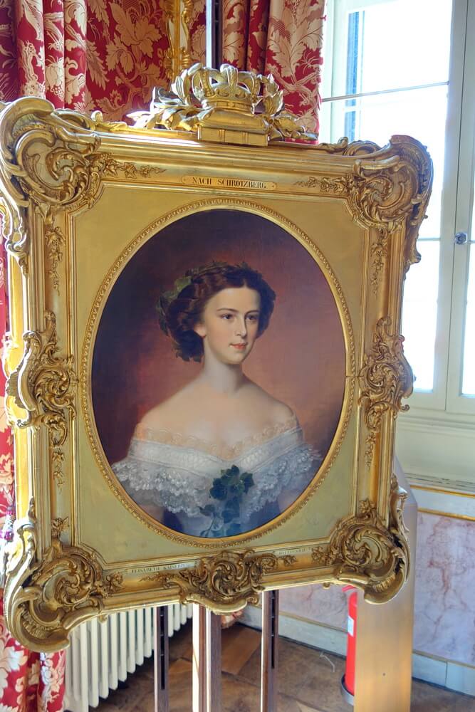 Portrait von Kaiserin Elisabeth