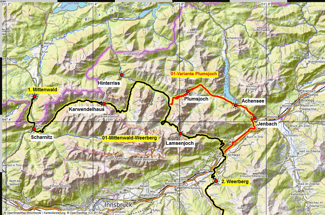 01 Transalp Karwendel Sette Comuni Gardasee
