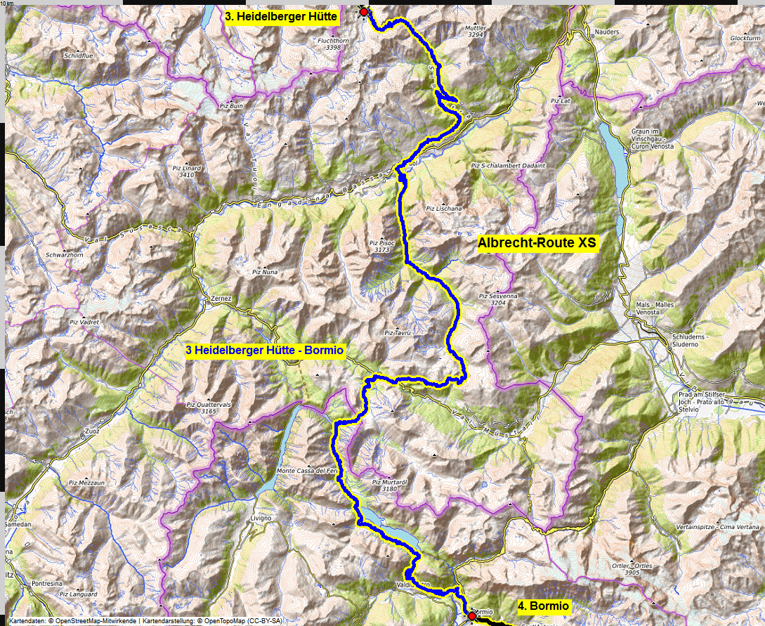 03 map albrecht route XS