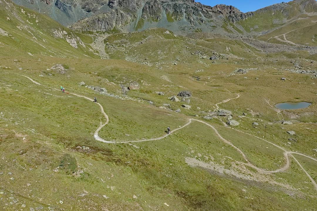 Trail Viderjoch Alpe Trida