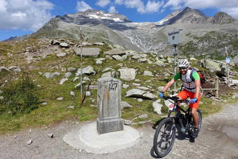 Pfitscher Joch: Grüne Grenze Tirol (AT) - Südtirol (IT)