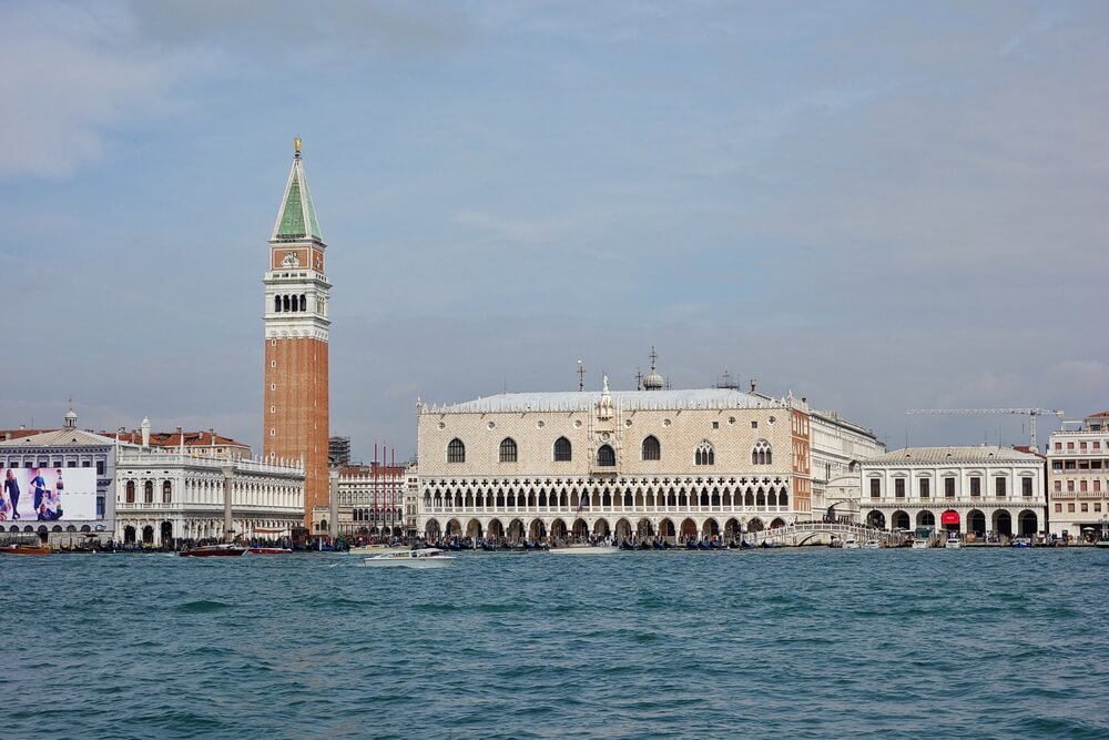 Venedig: Markusplatz mit Palazzo Reale