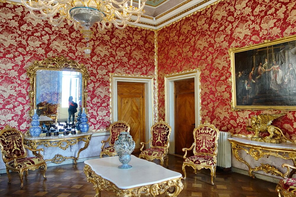 Audienzsaal im Palazzo Reale