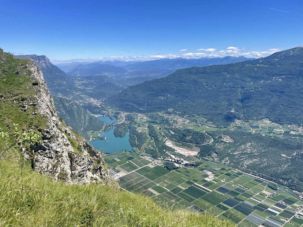 Monte Casale: Blick zum Lago di Toblino