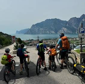 Blick auf den Lago von Nago