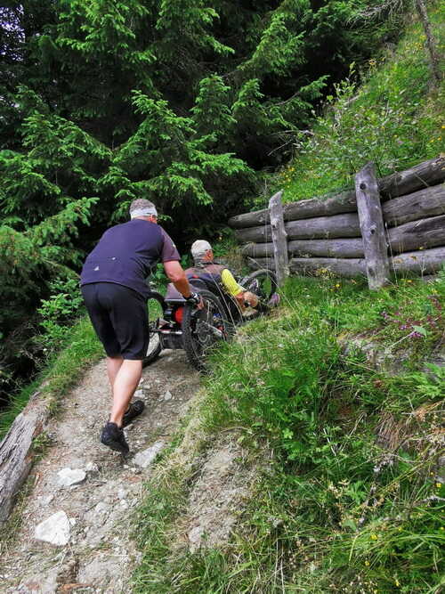 Auffahrt zum Valler-Jöchl-extrem 2